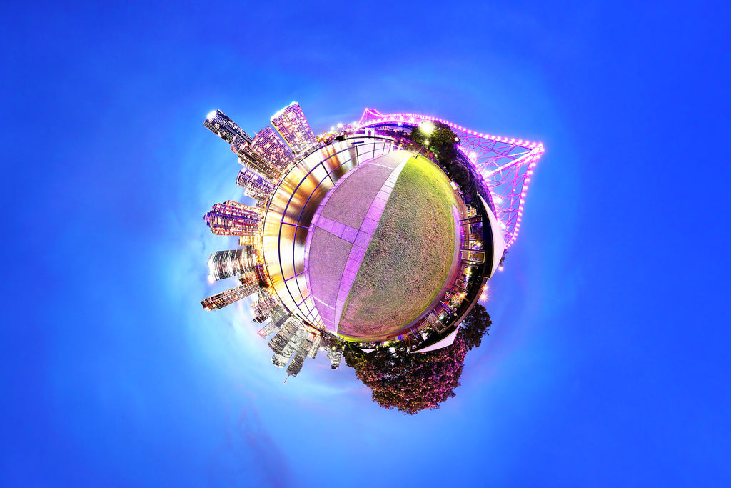 Panoramic Planet of Brisbane